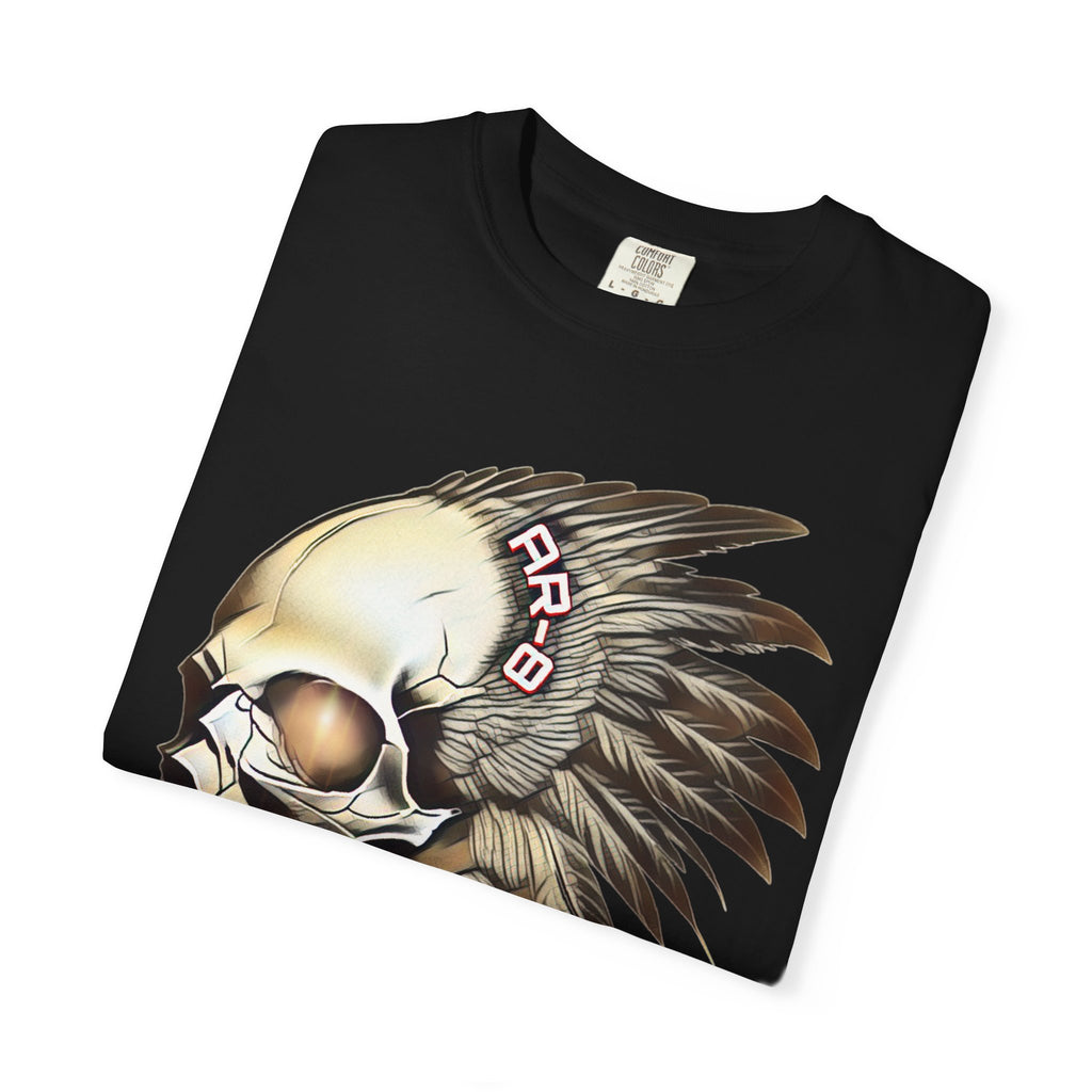 Skull Headdress T-Shirt — "Stay Classy" Graphic Tee