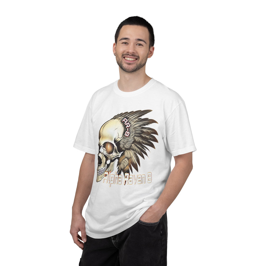 Skull Headdress T-Shirt — "Stay Classy" Graphic Tee