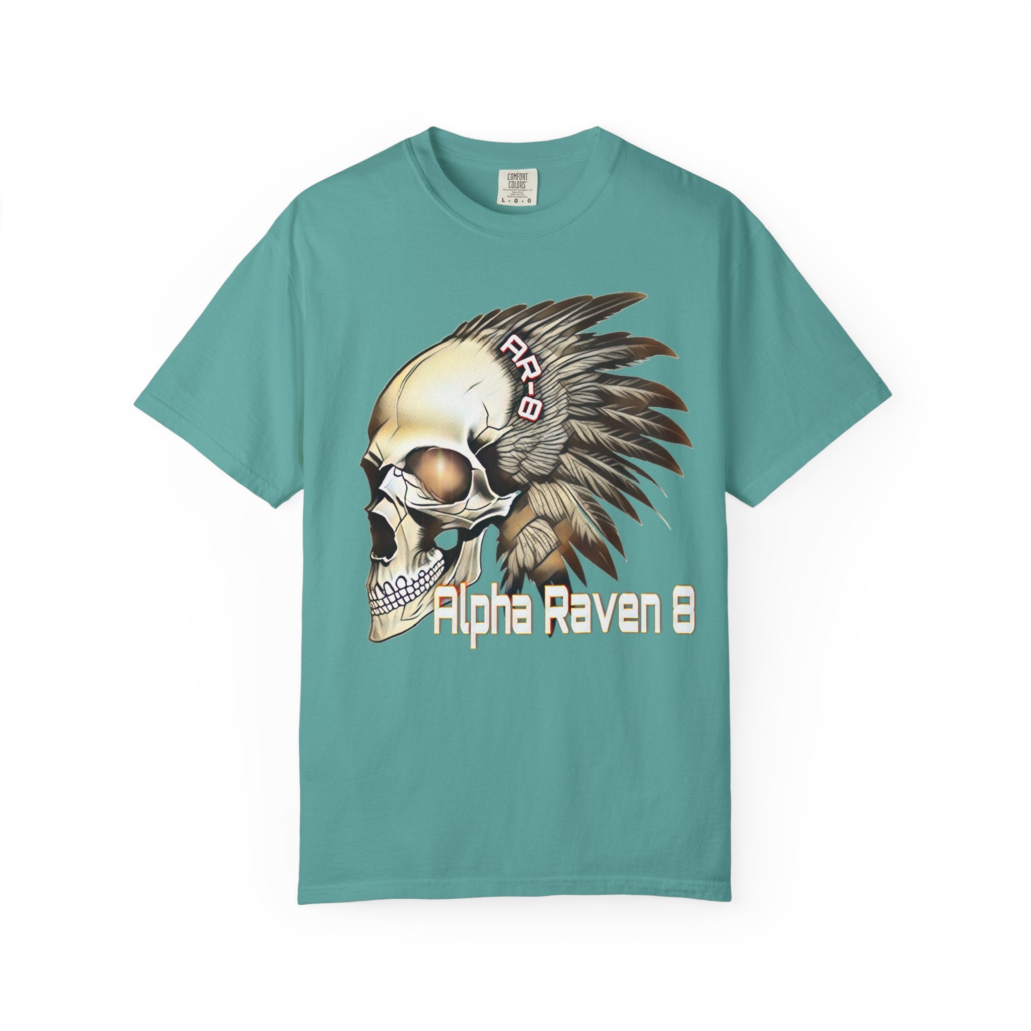 Skull Headdress T-Shirt — "Stay Classy" Graphic Tee