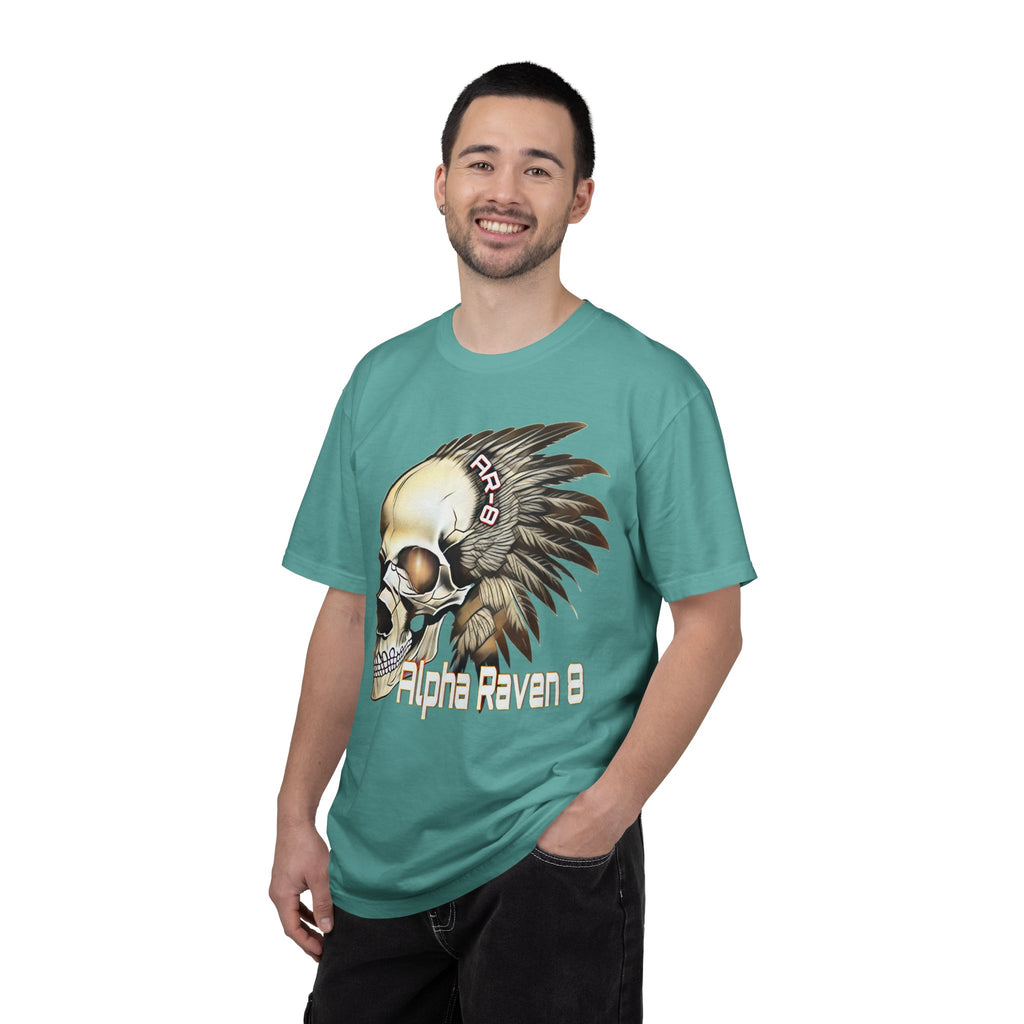Skull Headdress T-Shirt — "Stay Classy" Graphic Tee