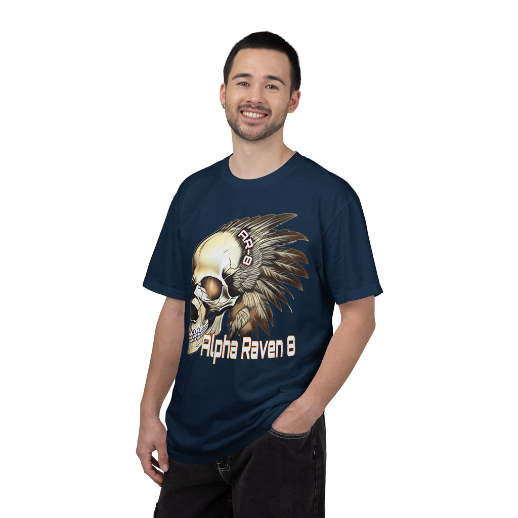 Skull Headdress T-Shirt — "Stay Classy" Graphic Tee