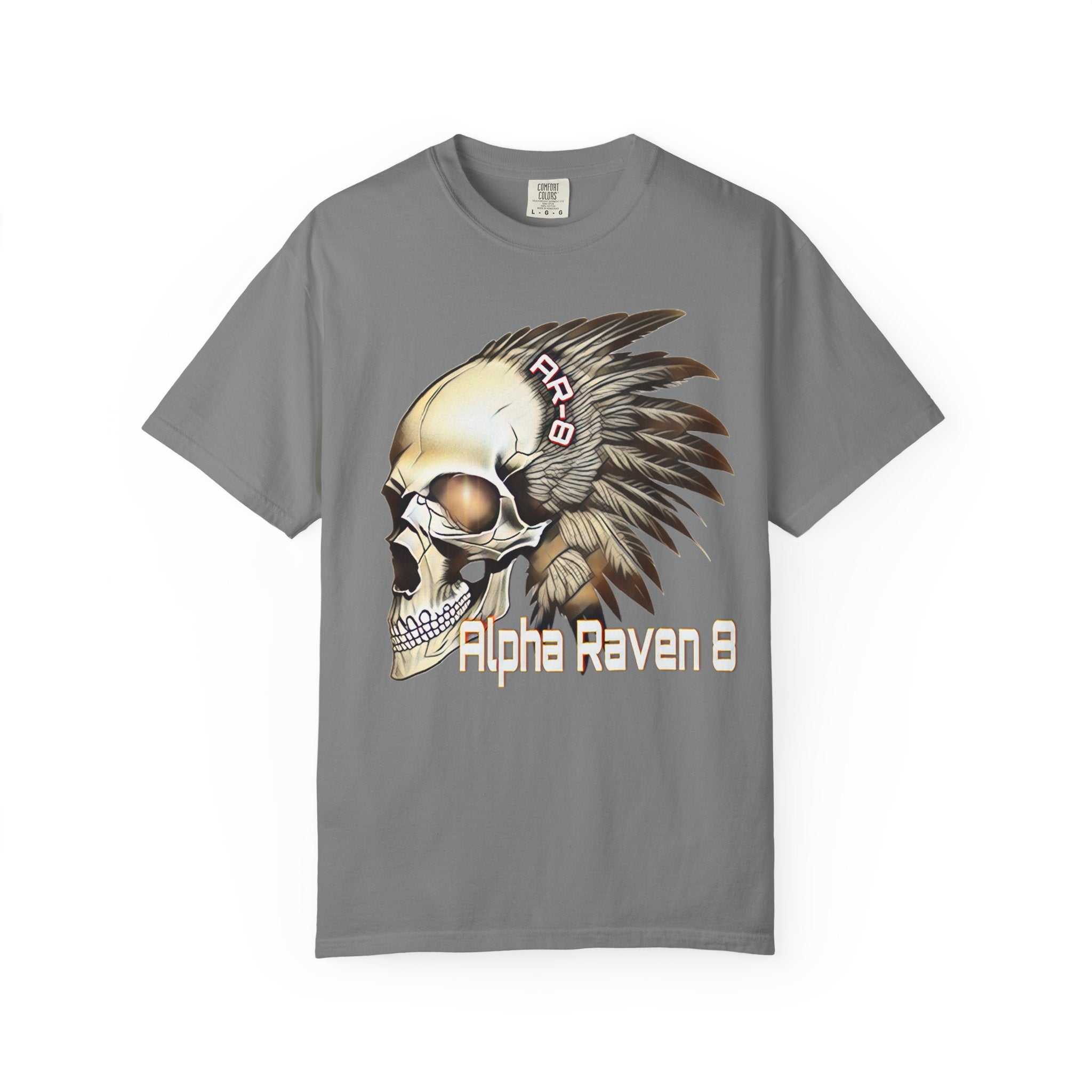 Skull Headdress T-Shirt — "Stay Classy" Graphic Tee
