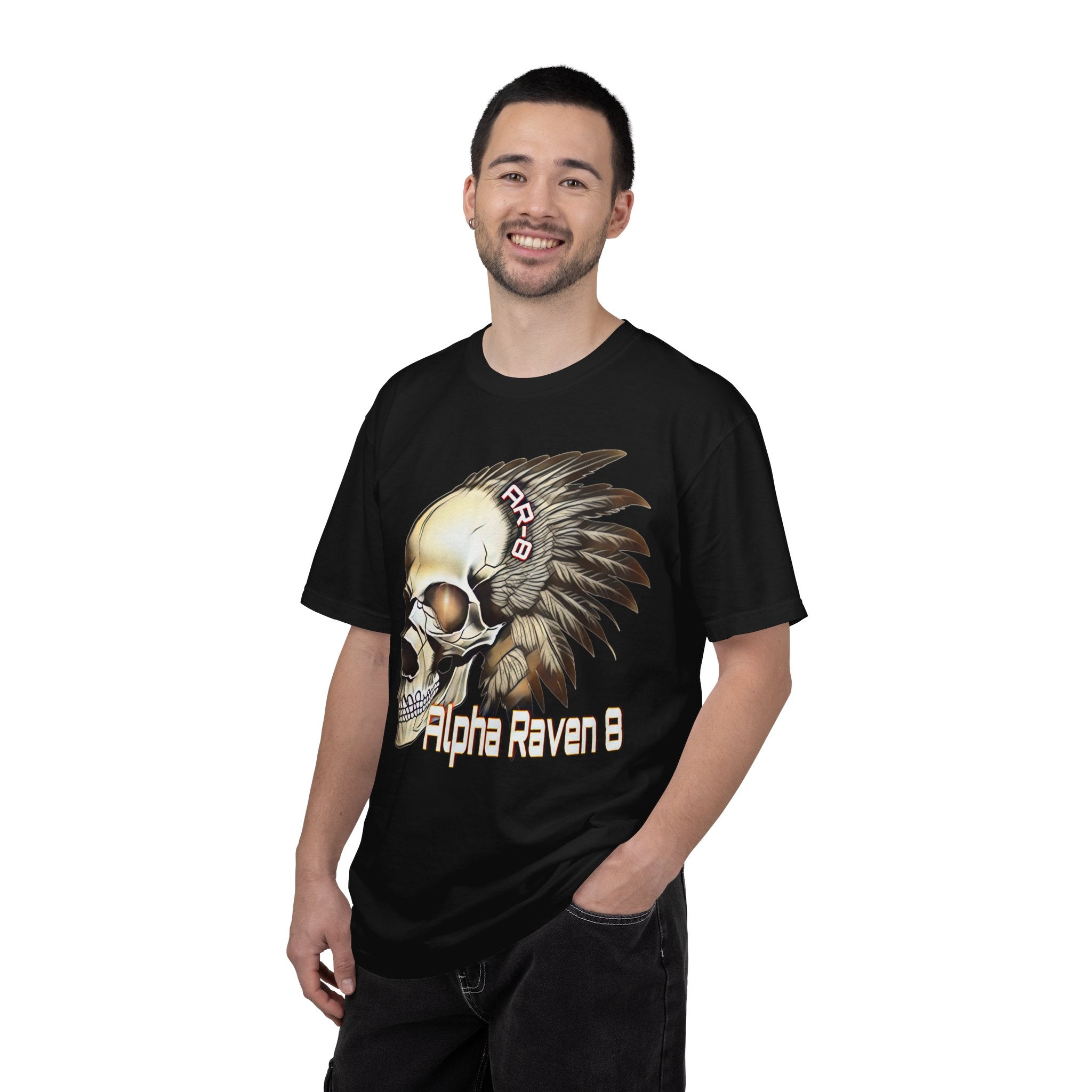 Skull Headdress T-Shirt — "Stay Classy" Graphic Tee
