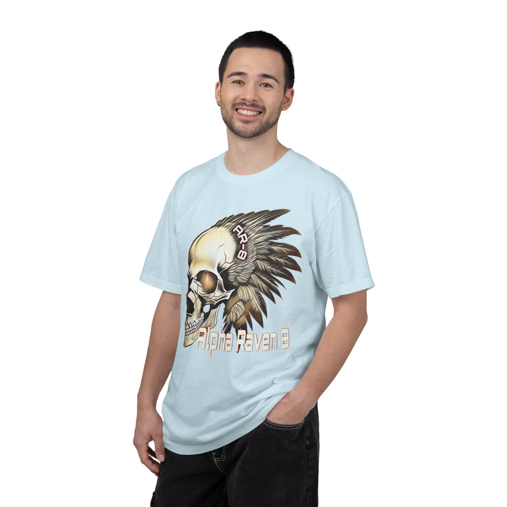 Skull Headdress T-Shirt — "Stay Classy" Graphic Tee