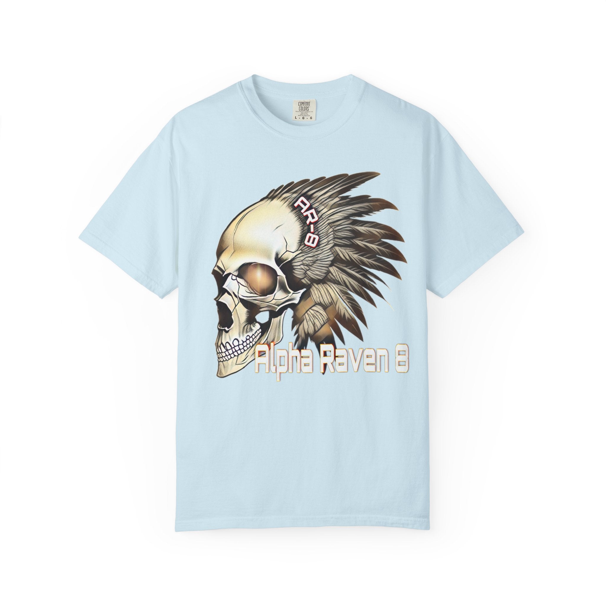 Skull Headdress T-Shirt — "Stay Classy" Graphic Tee