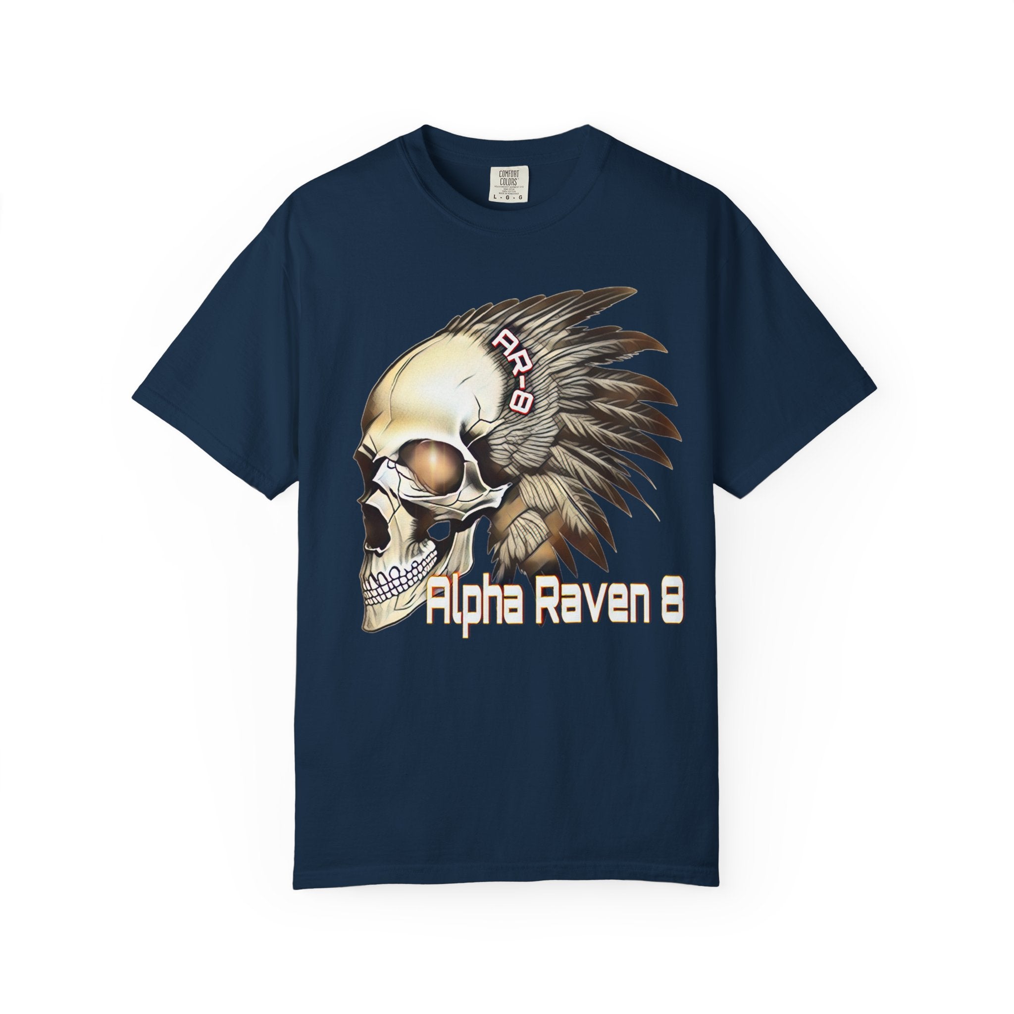 Skull Headdress T-Shirt — "Stay Classy" Graphic Tee
