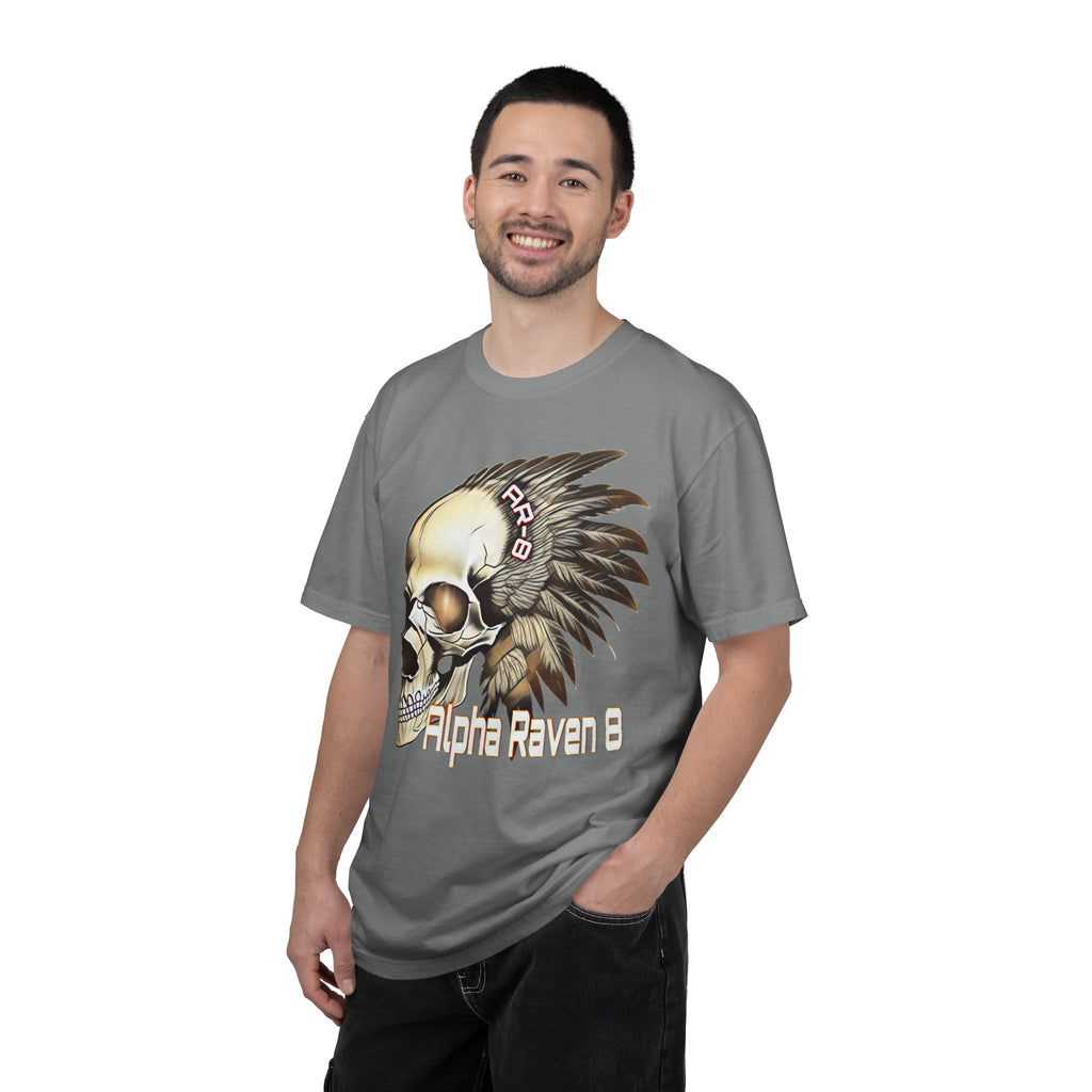 Skull Headdress T-Shirt — "Stay Classy" Graphic Tee
