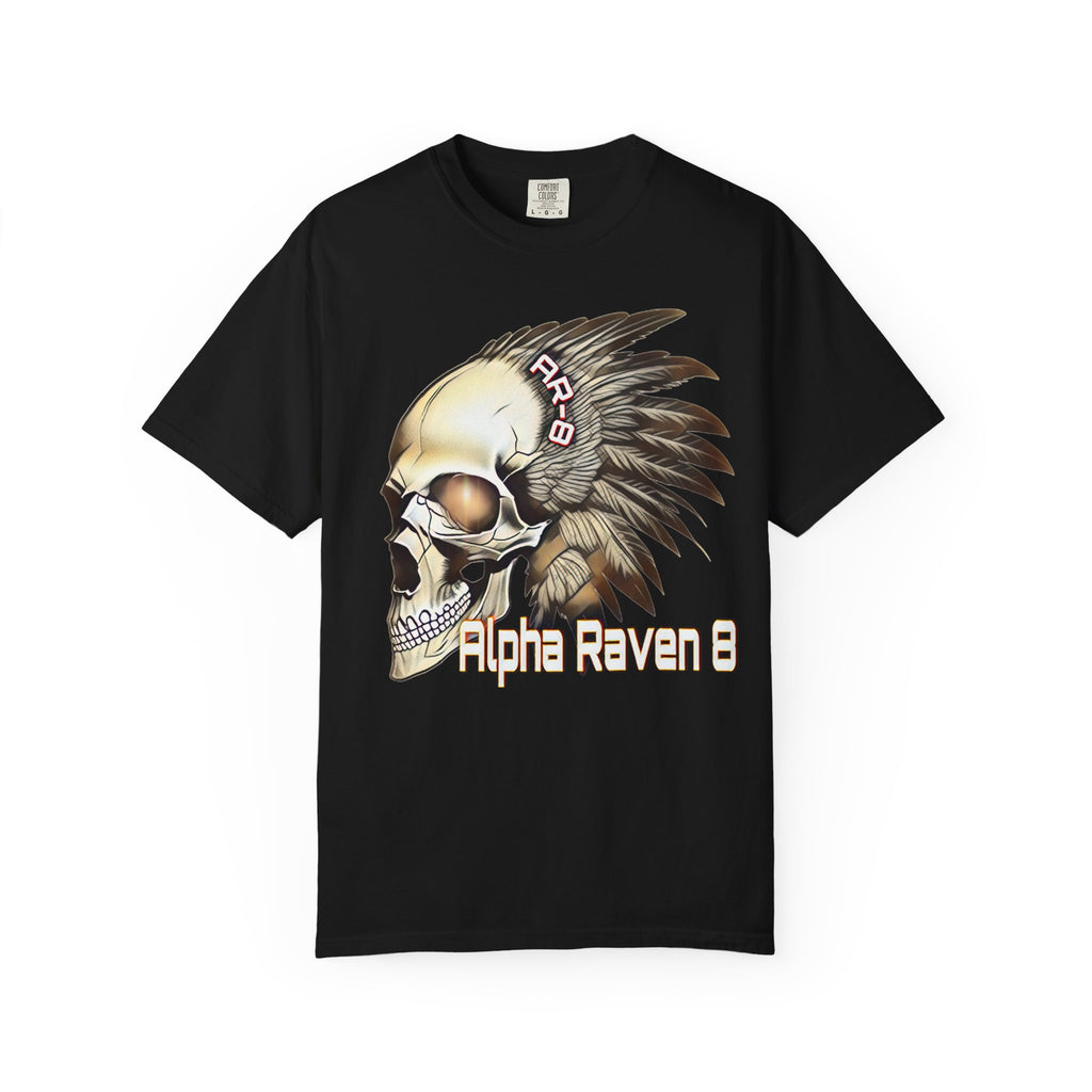 Skull Headdress T-Shirt — "Stay Classy" Graphic Tee